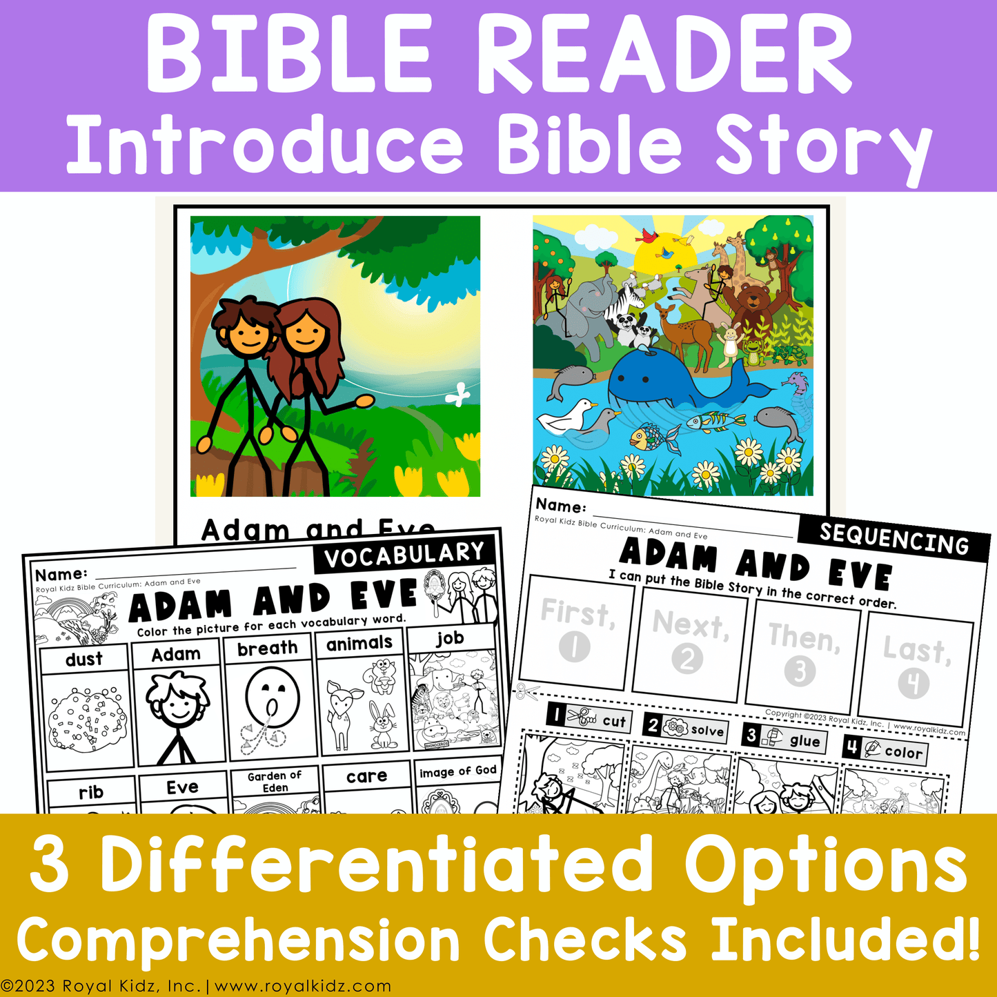 The Beginning Bible Readers BUNDLE (SET 1)