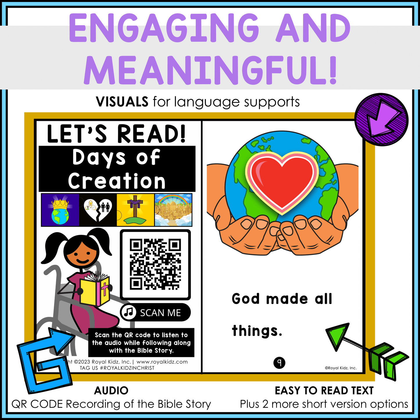 Bible Stories QR Code Recorded Books