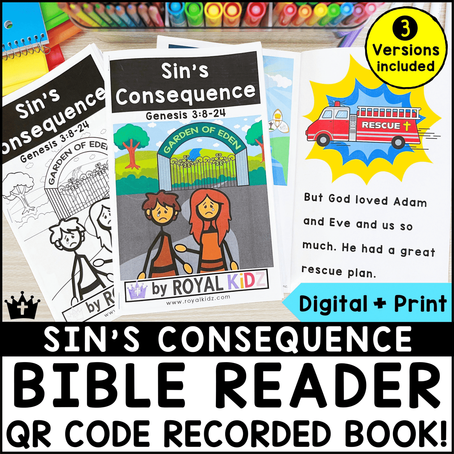 Sin's Consequence Bible Reader