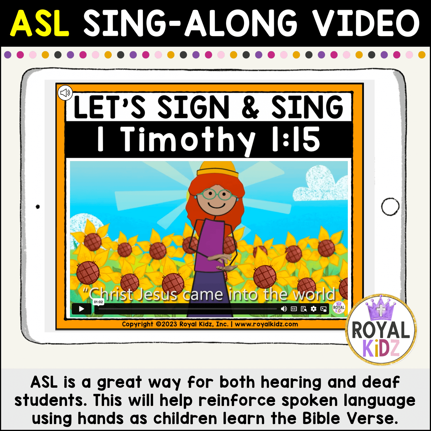 1 Timothy 1:15 Bible Verse WITH Visual Supports Activities - High Contrast Cards