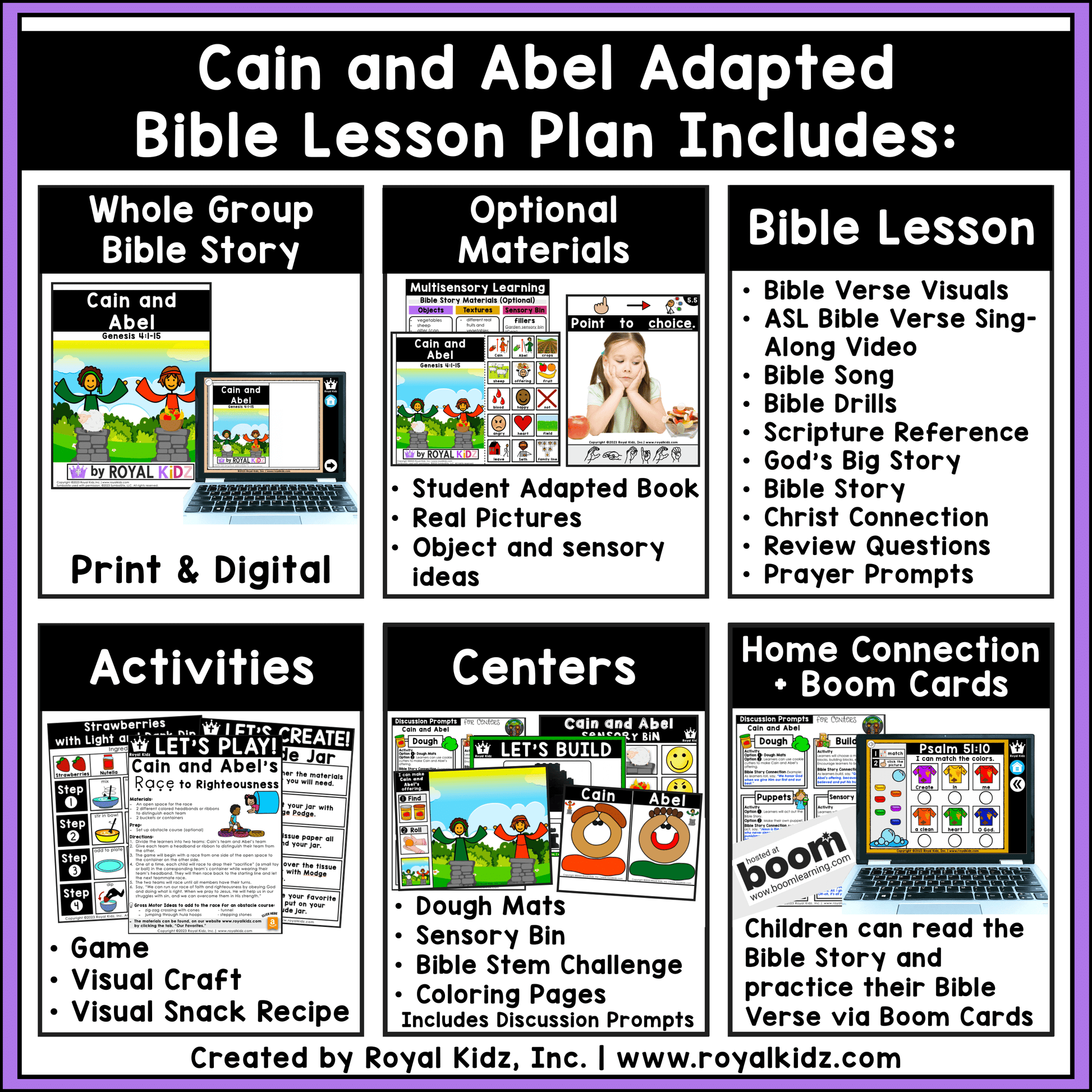 Cain And Abel Lesson With Symbol